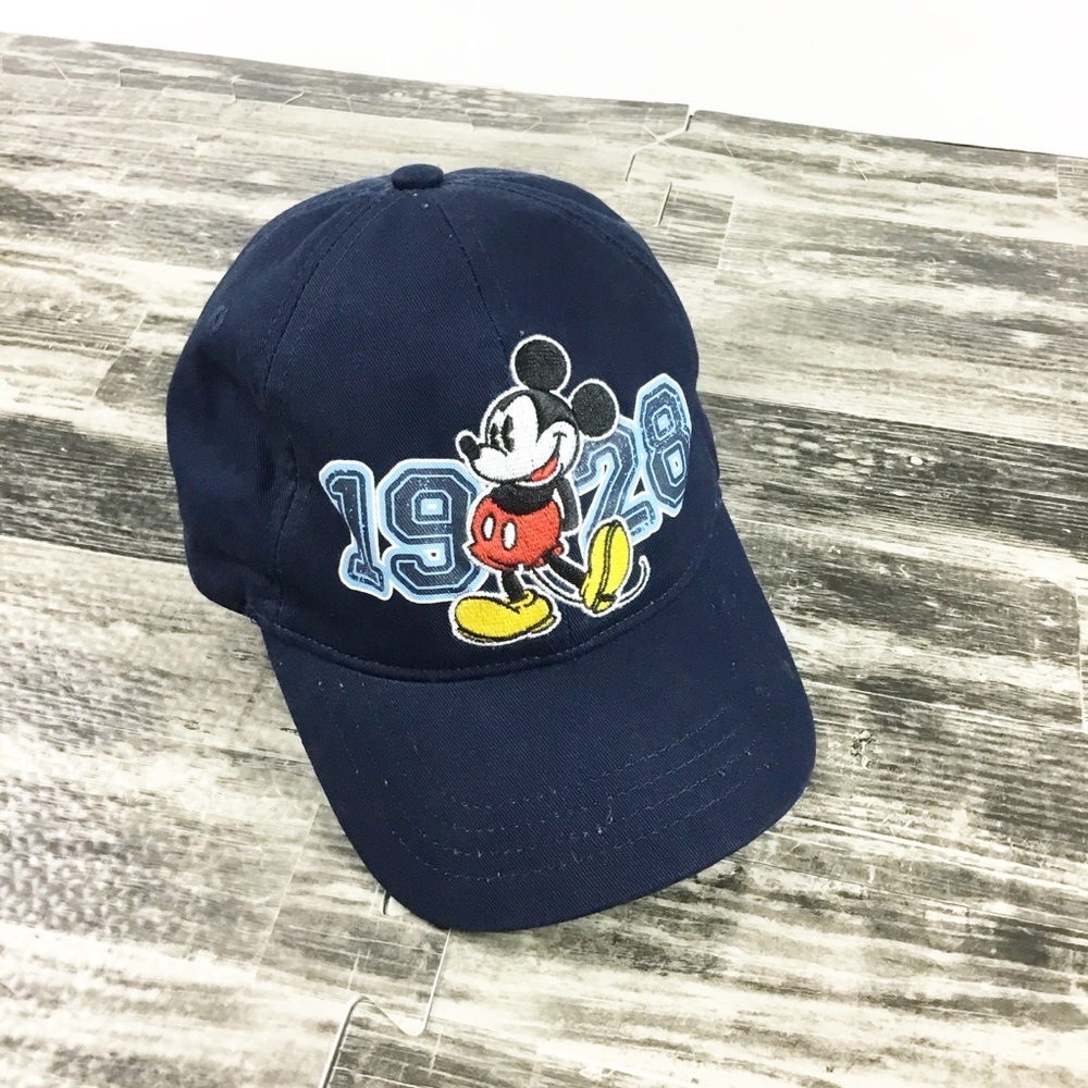 Disney Mickey Hat Cap Blue 1928 Disneyland